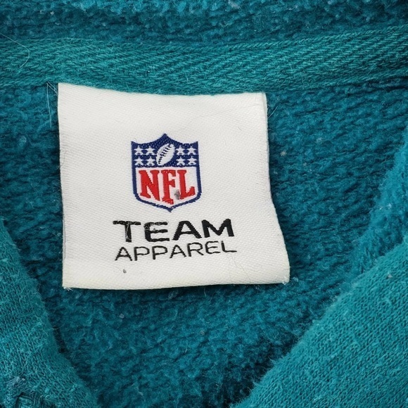 VINTAGE MIAMI DOLPHINS HOODIE SWEATSHIRT PULLOVER - Picture 3 of 9